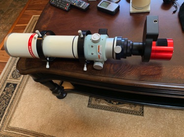 Takahashi FSQ-85EDX w/ RGB Filters + Astrodon 5nm Narrowband filters on the ZWO ASI1600MM Pro camera.  3/6/20