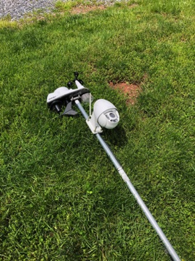 My PoleCam zapped from lightning 5/19/19