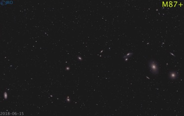 M87 & friends   6/15/18  35 x 105sec subs  QHY367c on RASA