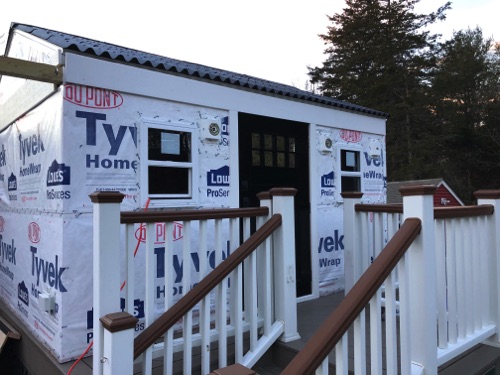 Front view -All taped up