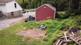 Another good before pic, you can see the spokes from my spoke PZT still sitting there from last summer.