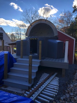 Secondary Dome installed 