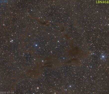 LBN468  7/08/18  30 x 105sec subs QHY367C on RASA