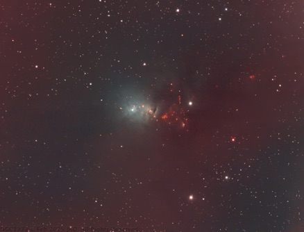 NGC1333LP  365 2min subs taken in Feb 2025 with L-Para filter on RASA with ASI294MC Pro