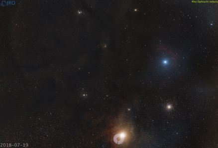 RhoOphiuchi nebula 2x2 mosaic  7/19/2018  20 x 90sec subs x 4  QHY367c / RASA / CGEPro  (First 2x2 mosaic!)