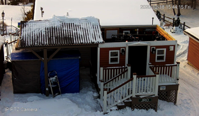 Snow doesn't stop me!